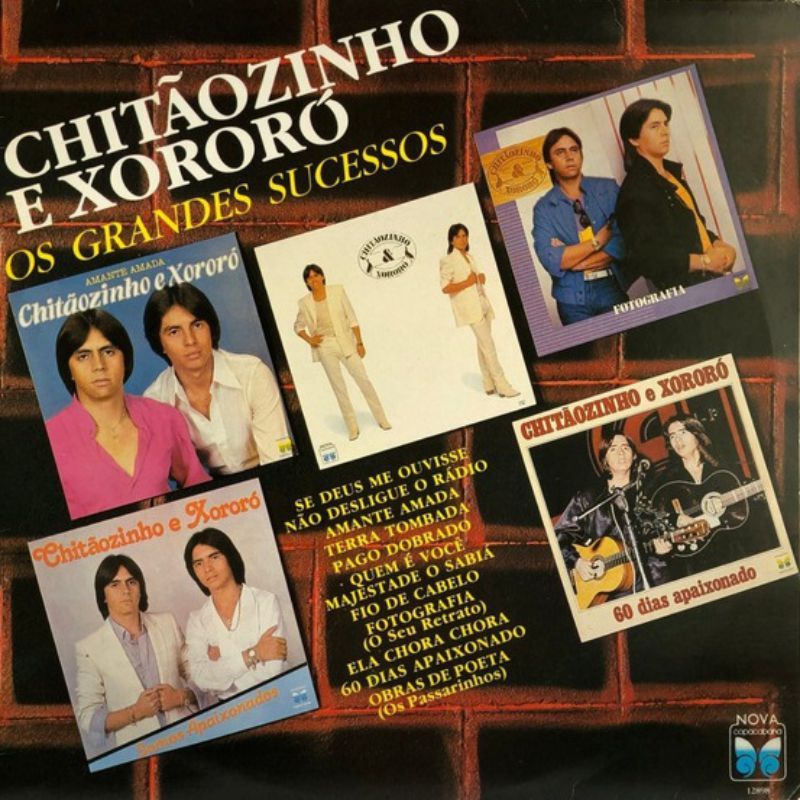 Disco de Vinil 60 Dias Apaixonado - Chitãozinhpo e Xororó